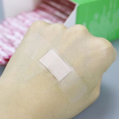 Transparent waterproof cartoon band aid lovely breathable medical hemostasis OK Mini children girl net red band aid