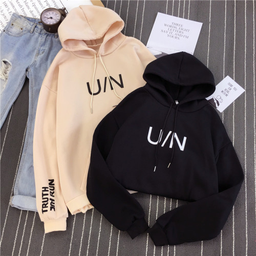 Autumn winter college style long sleeve men's and women's Hoodie