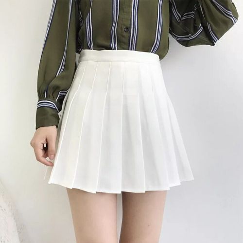 Pleated skirt for female students spring, summer, autumn and winter