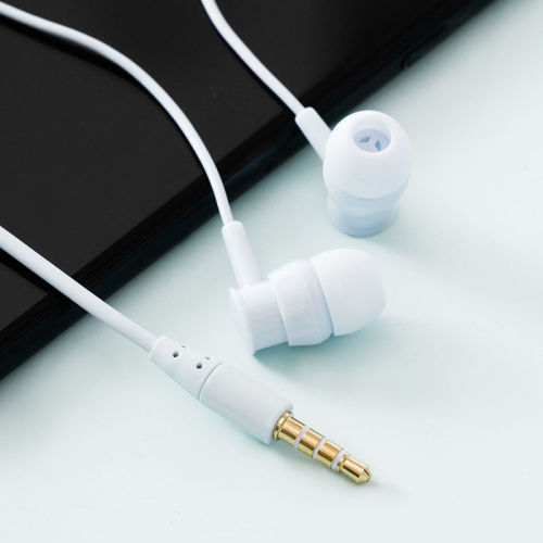 Wired earphone with high color for Apple Huawei vivo oppo earphone in ear earphone Korean version
