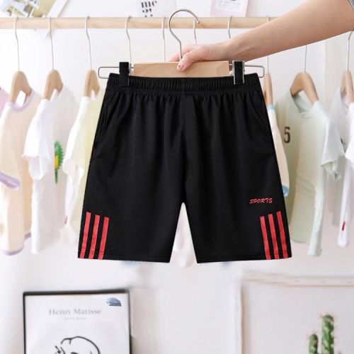 Summer 2020 new short sleeve T-shirt boys' sportswear two piece quick drying clothes and half sleeve shorts