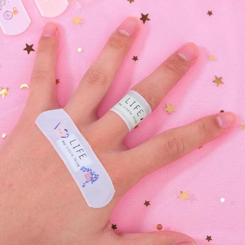 Small fresh cartoon 20 pieces into band aid portable decoration beauty paste students outdoor band aid wholesale