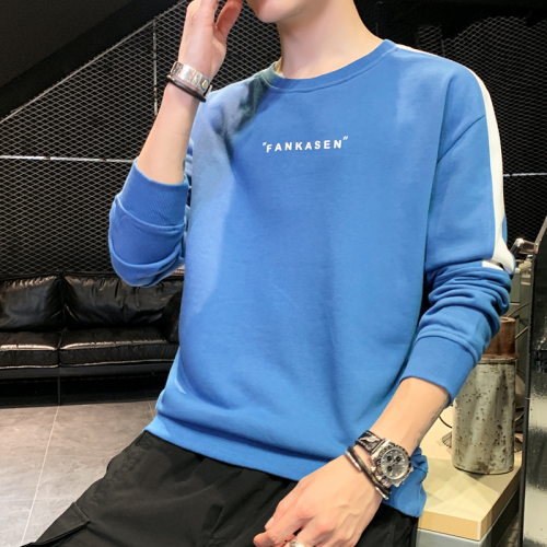 Men's sweater men's spring and autumn T-shirt 2020 new round neck long sleeve T-shirt