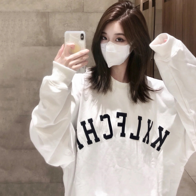 Guochao hiphop women's thin loose oversize high street jclf groundless jacket