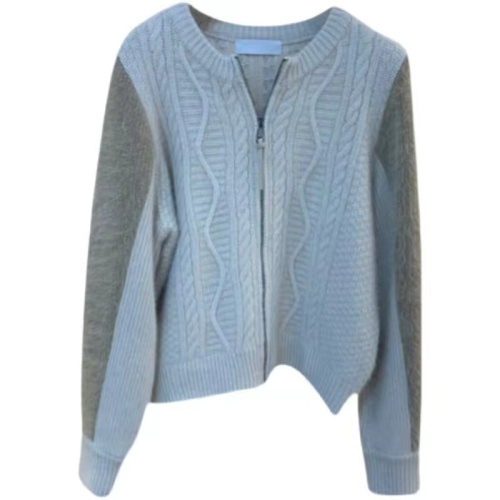 2021 autumn winter new sweater zipper cardigan