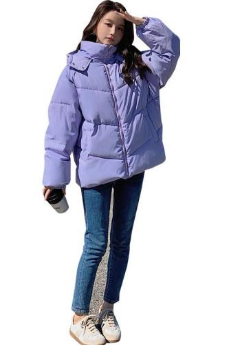 Hong Kong style cotton clothes cotton clothes new women's bread clothes winter clothes small tide thickened short coat