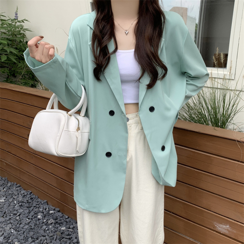 Real shooting real price autumn and winter new Korean version high sense loose top, coat and casual suit women