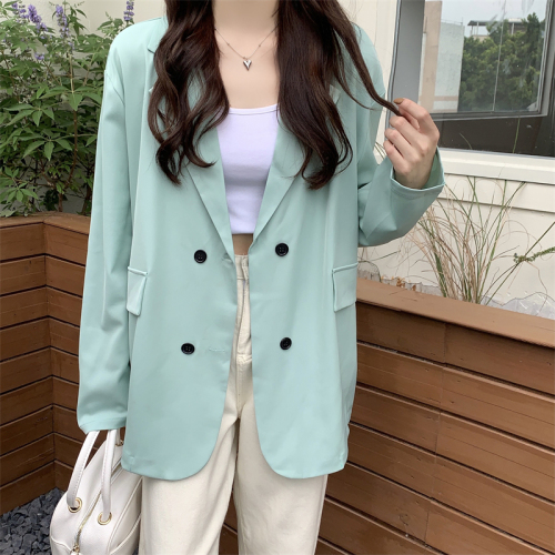 Real shooting real price autumn and winter new Korean version high sense loose top, coat and casual suit women