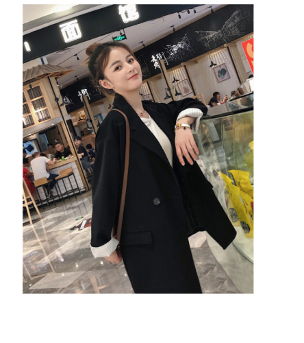  new Korean spring and autumn suit coat women's fashion leisure simple small suit suit British autumn coat