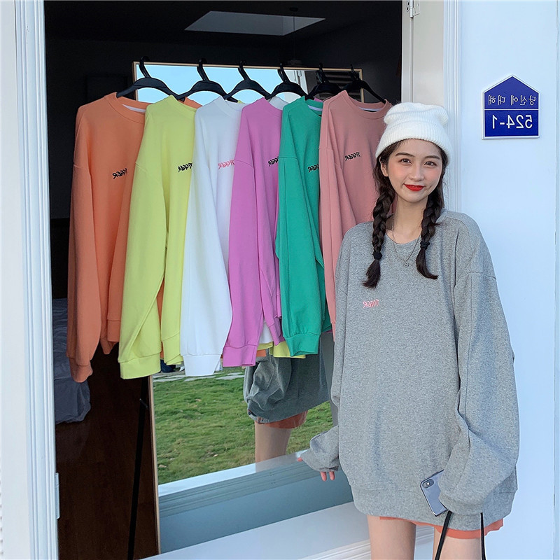 Real shot 6535 fish scale pink women's 2021 new loose Korean Long Sleeve Jacket