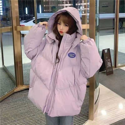 2021 wangtu port popular new women's bread clothes small thickened short coat loose ins cotton clothes