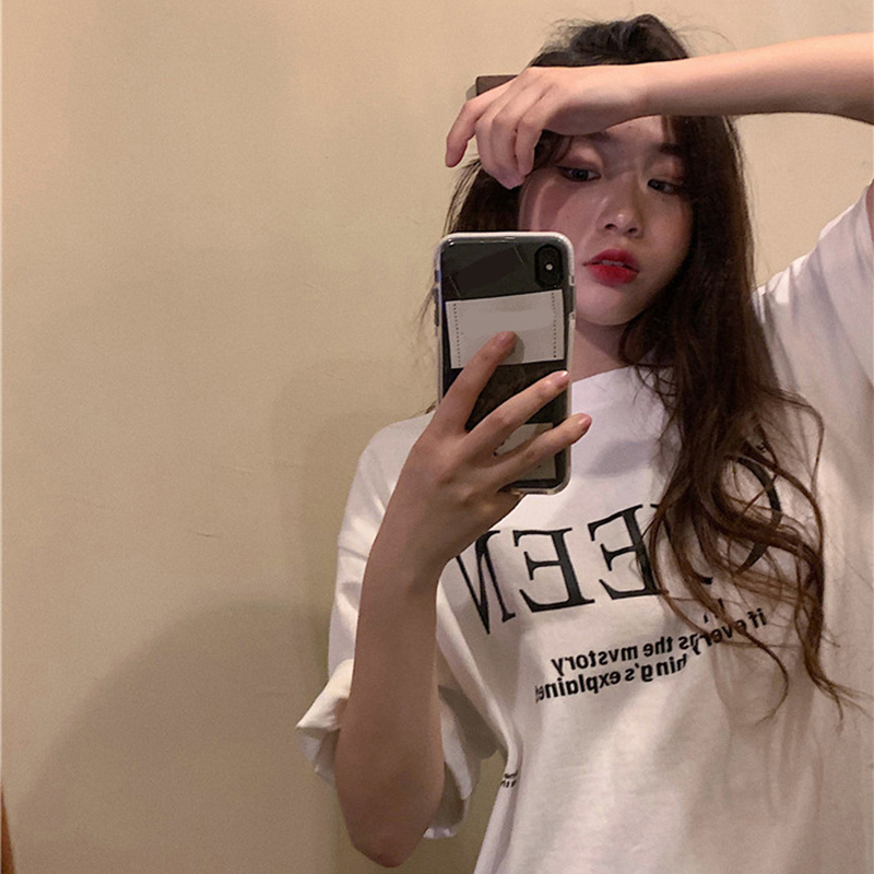 Short sleeve T-shirt women's 2022 new summer Korean versatile loose top