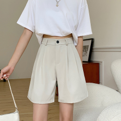 Real shooting real price 2022 spring new Korean high waist versatile casual pants loose wide leg pants women's pants