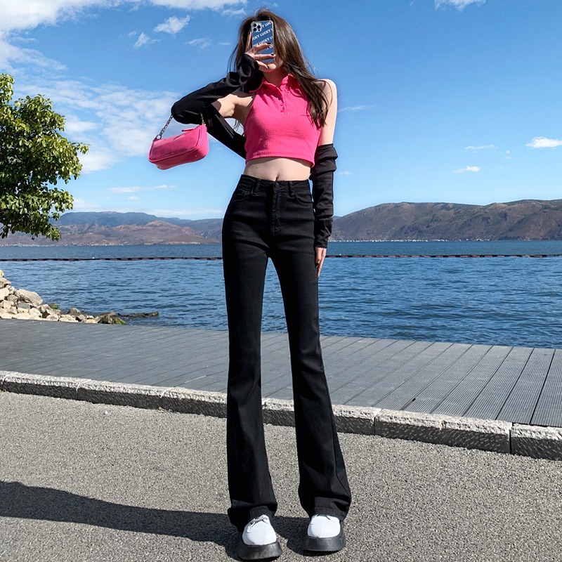 2022 new style straight waist slim women's Leggings 2022