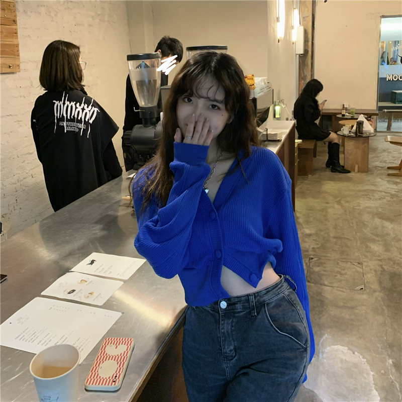 Real shot Miu LAN Xuejie shoulder padded short coat small coat