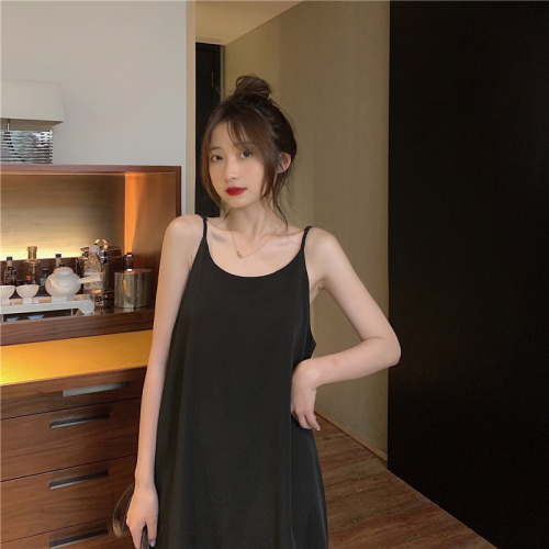Real price ~ suspender dress female spring dress is thin, wear outside and wear inside with bottomed spring and autumn skirt and summer long skirt