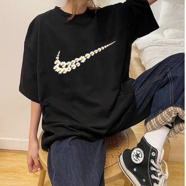South Korea dongdamen short sleeved T-shirt women 2022 new summer loose Korean Fashion Top Large women