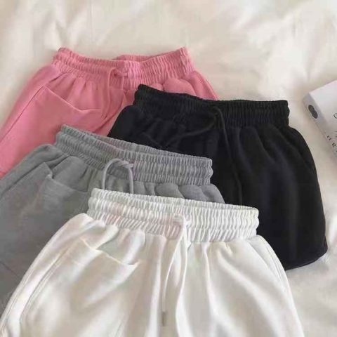 Sports and leisure  new summer season super shorts children's sexy summer high waist thin legs wear outside versatile