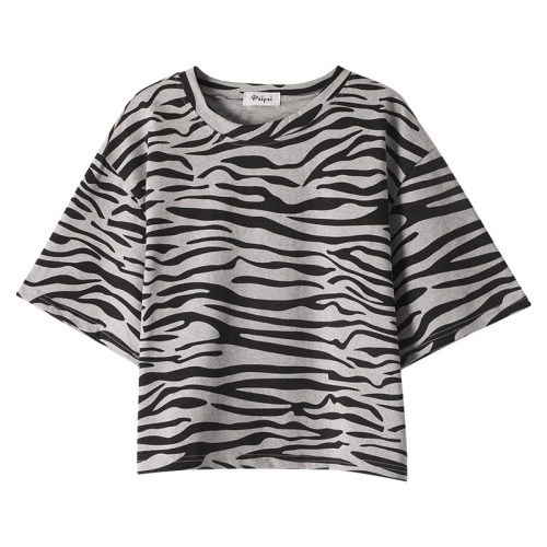 Official figure 94% polyester 6% spandex 100% polyester Korean chic Hong Kong style top short sleeve