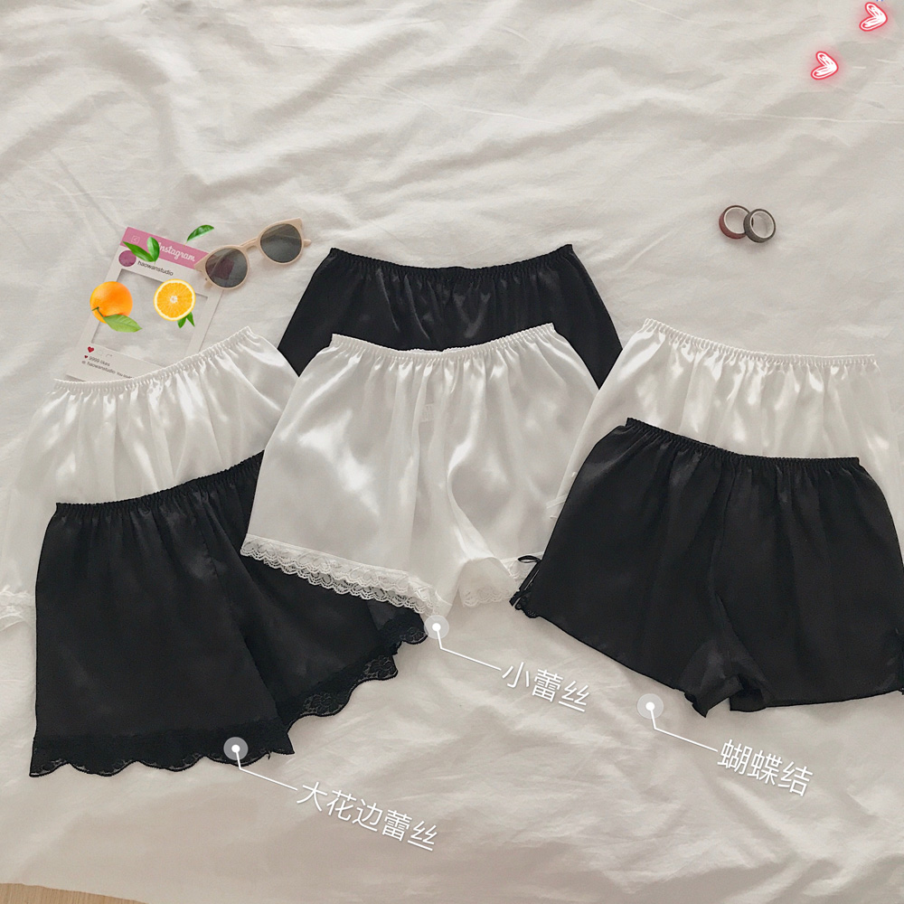 Women's summer light proof safety pants safety pants thin lace pants