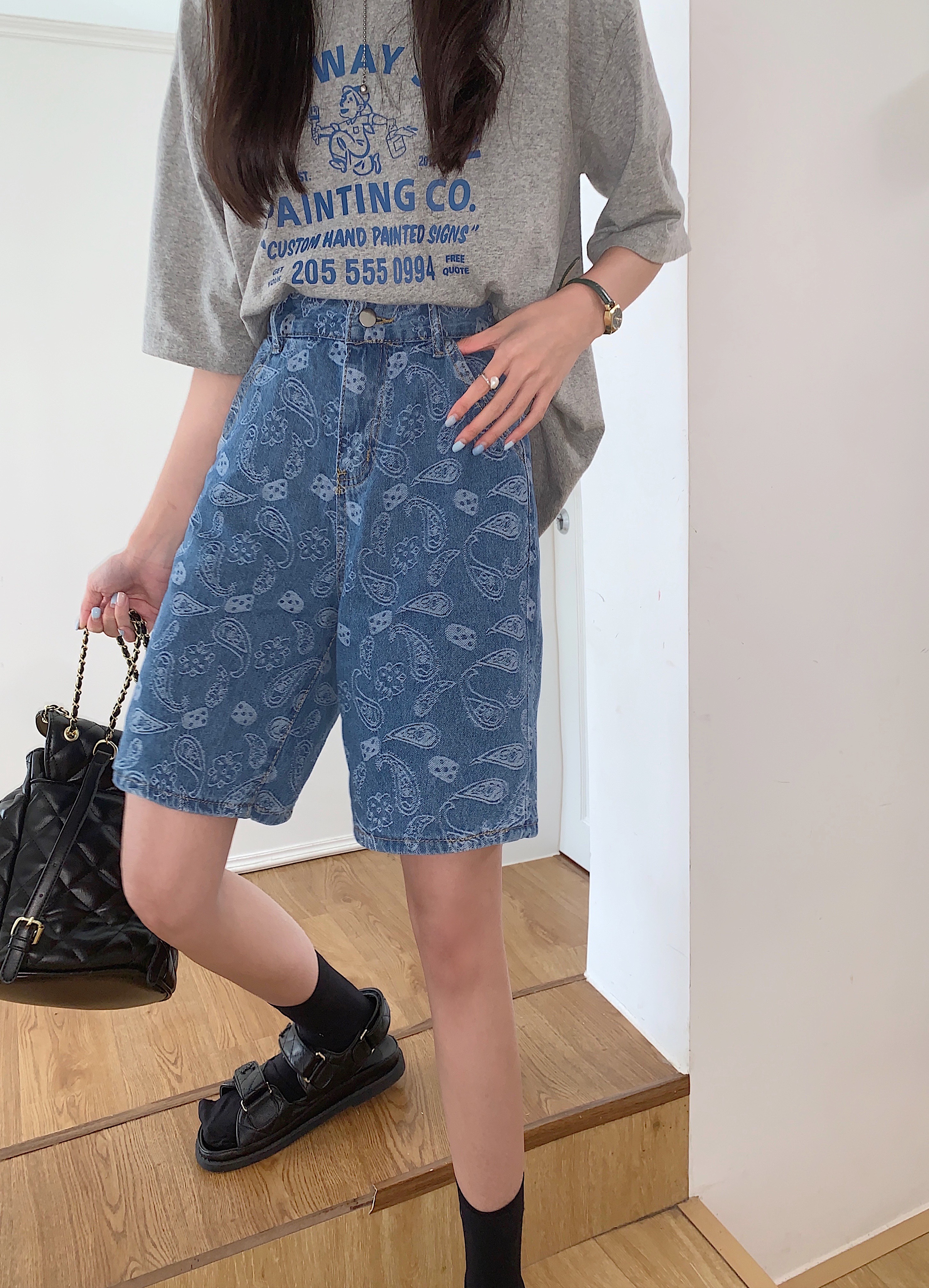 Real fashion jeans Street casual pants