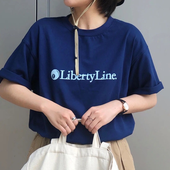 Pure cotton super huogang style short sleeved female summer and Korean version salt students loose and versatile half sleeved top fashion