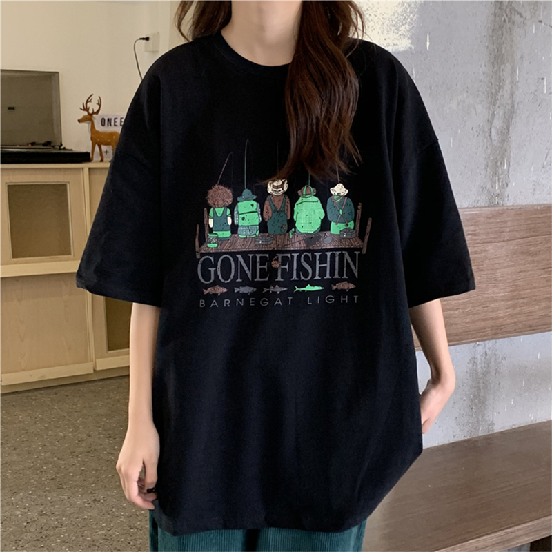 Super hot student short sleeved women's new summer Korean Vintage Port style top