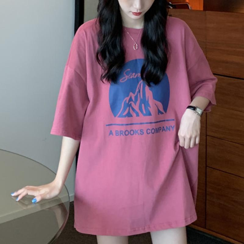 Short sleeve T-shirt women's design sense of minority half sleeve 2022 new summer loose all cotton American Vintage top