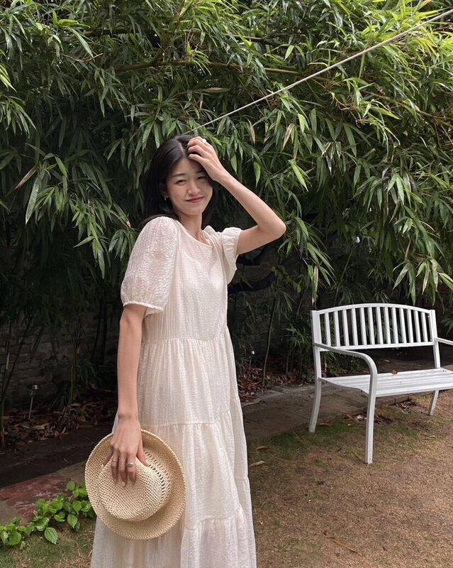 [soul] Korean loose and versatile dress (with sling) bs16135221l-1# CLS