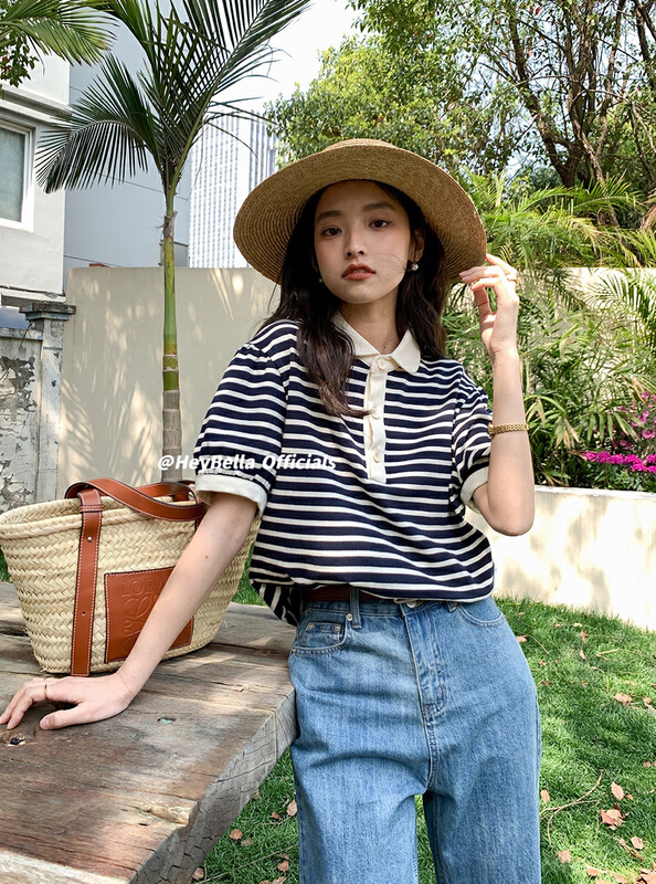 Polo # Stripe Shirt