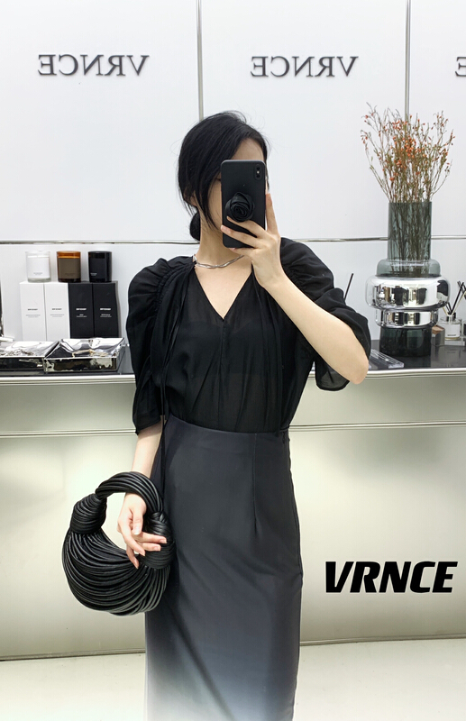 New in early summer! [Vince] premium brand minimalist design drawstring shirt 5179# XYJ