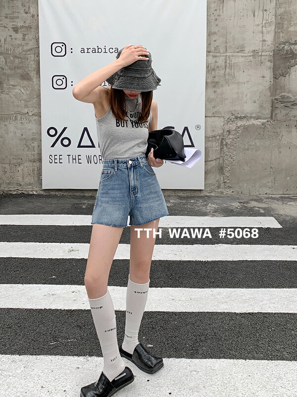 [Wawa] Korean casual casual casual casual shorts 05068# ozq