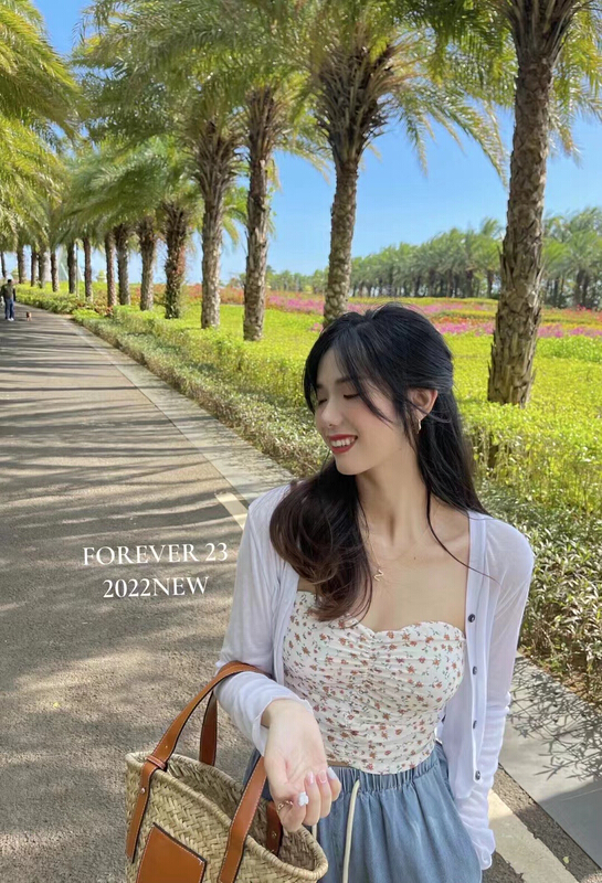 New year in early spring! [forever23] simple solid color versatile blouse 690# hjy