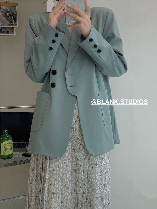 [blank] Korean two button suit 572123# jhy