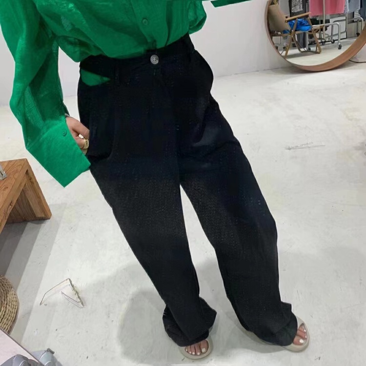 New in early summer! Straight waist pants