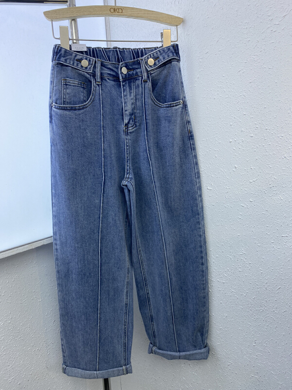 Original price 39.48! [okd] Korean loose casual boyfriend jeans 9021900# zxl