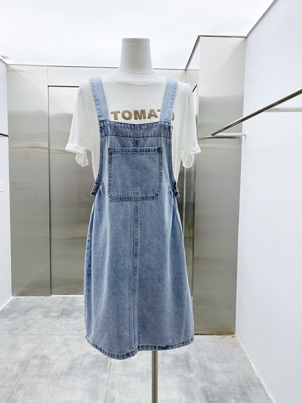 New in early summer! [JFT] leisure age reducing suspender skirt jft5535# CLS