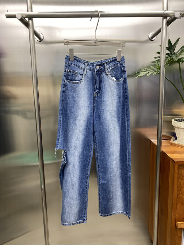 [grass tree Hemu] blue jeans 1250# XYY designed by a small group