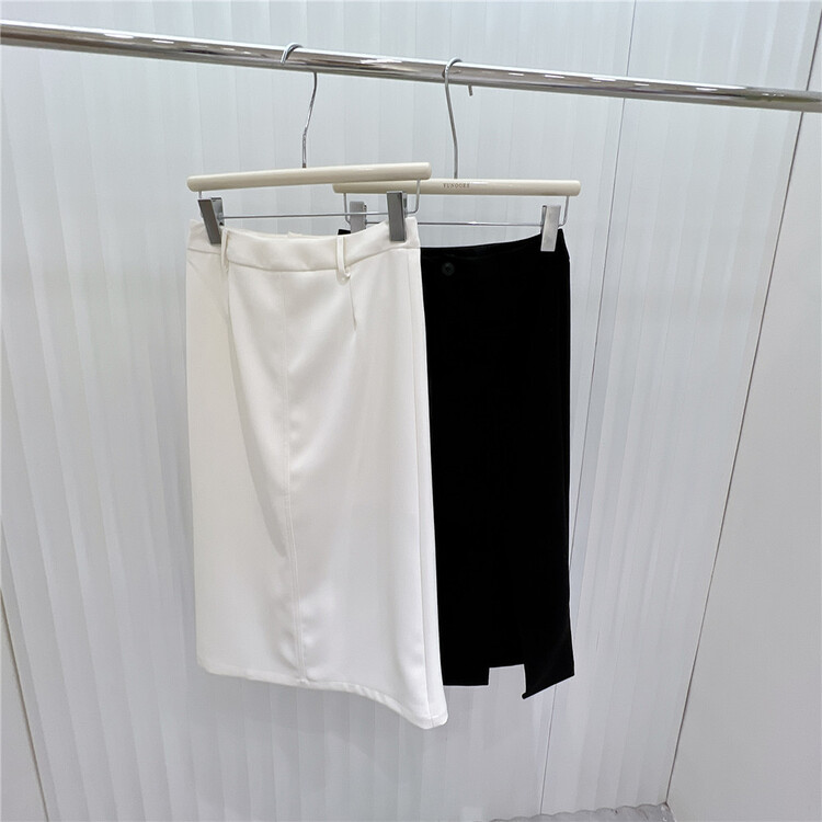 [yunooes] simple and elegant basic versatile skirt 8025# XYJ