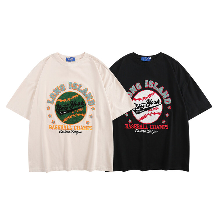[INS error] loose and comfortable Pullover short sleeve T-shirt t2392# hyy