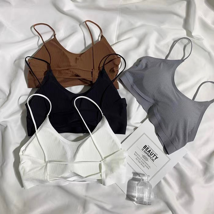 [KD] three strips of comfortable back underwear with ice silk 1591# hjy