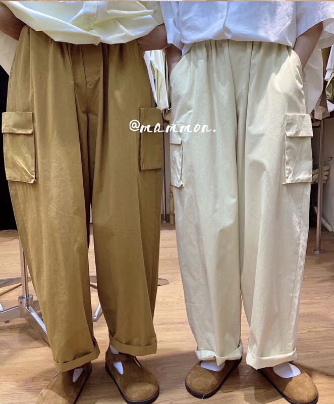 New in early summer! [Mammon] Japanese casual overalls casual pants ss-1020# XYY