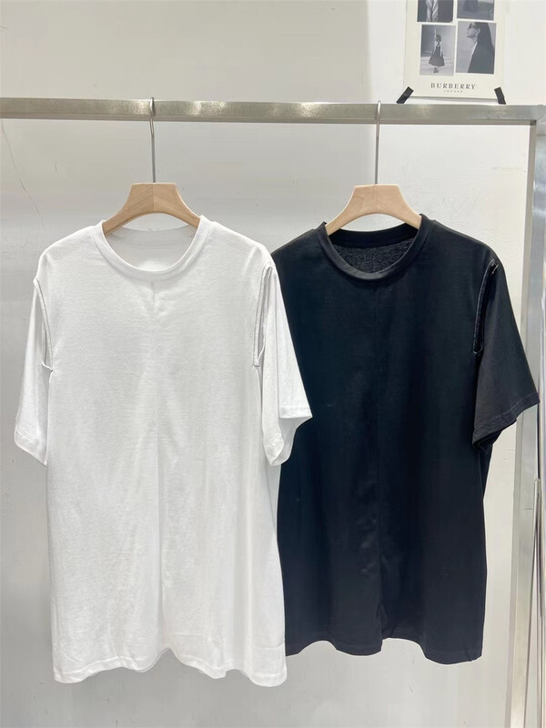 [td] loose and versatile open shoulder short sleeve T-shirt ys1-t001979# XJ