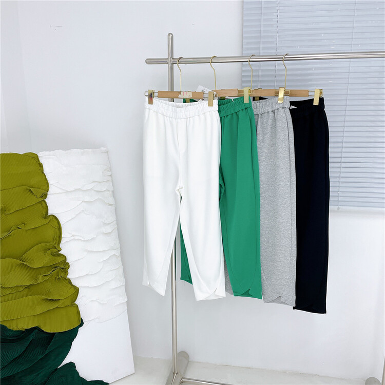 goods in stock! Cxdhh / new in early spring! [strict selection - planting grass and trees] Korean version of simple net color casual pants xb13-a2151# zyh