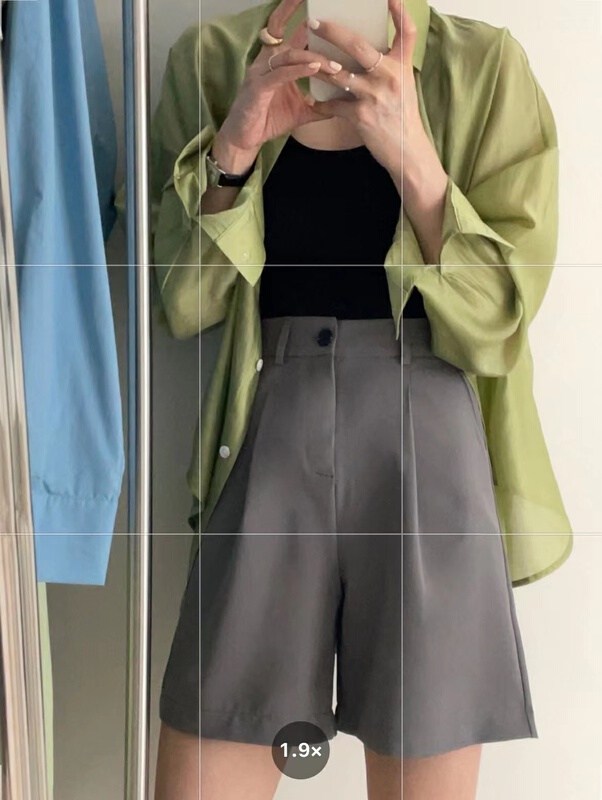 [in mode] simple and loose casual shorts 6867# cqw