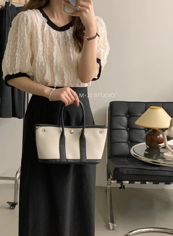 [m.zi studio] Korean style minority color contrast shirt 5671# HBx