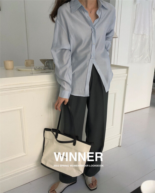 New year in early spring! [winner] drawstring straight tube comfortable casual pants 8027# L