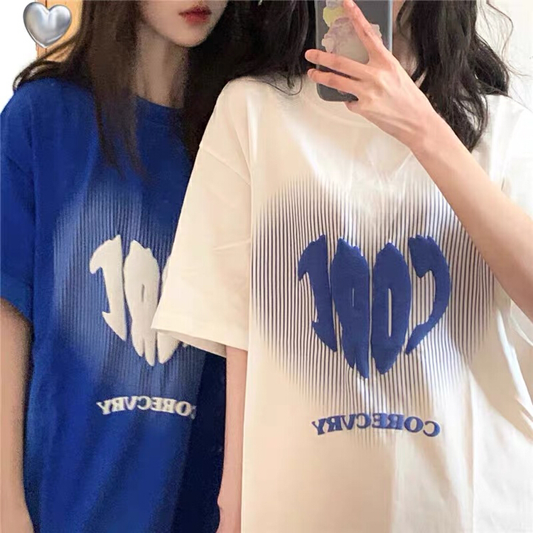 [Dake home] personalized printed loose short sleeve T-shirt 5147# ZSY