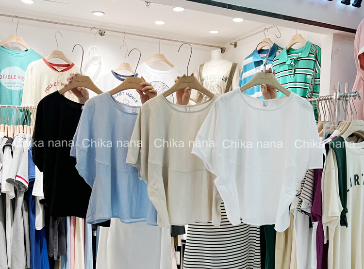 New in early summer! [Yi Jia Yi] Korean casual loose bat shirt 2253# cqw