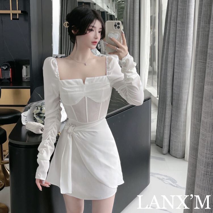 [lanxm] sexy fashion slim dress 18028# JJ
